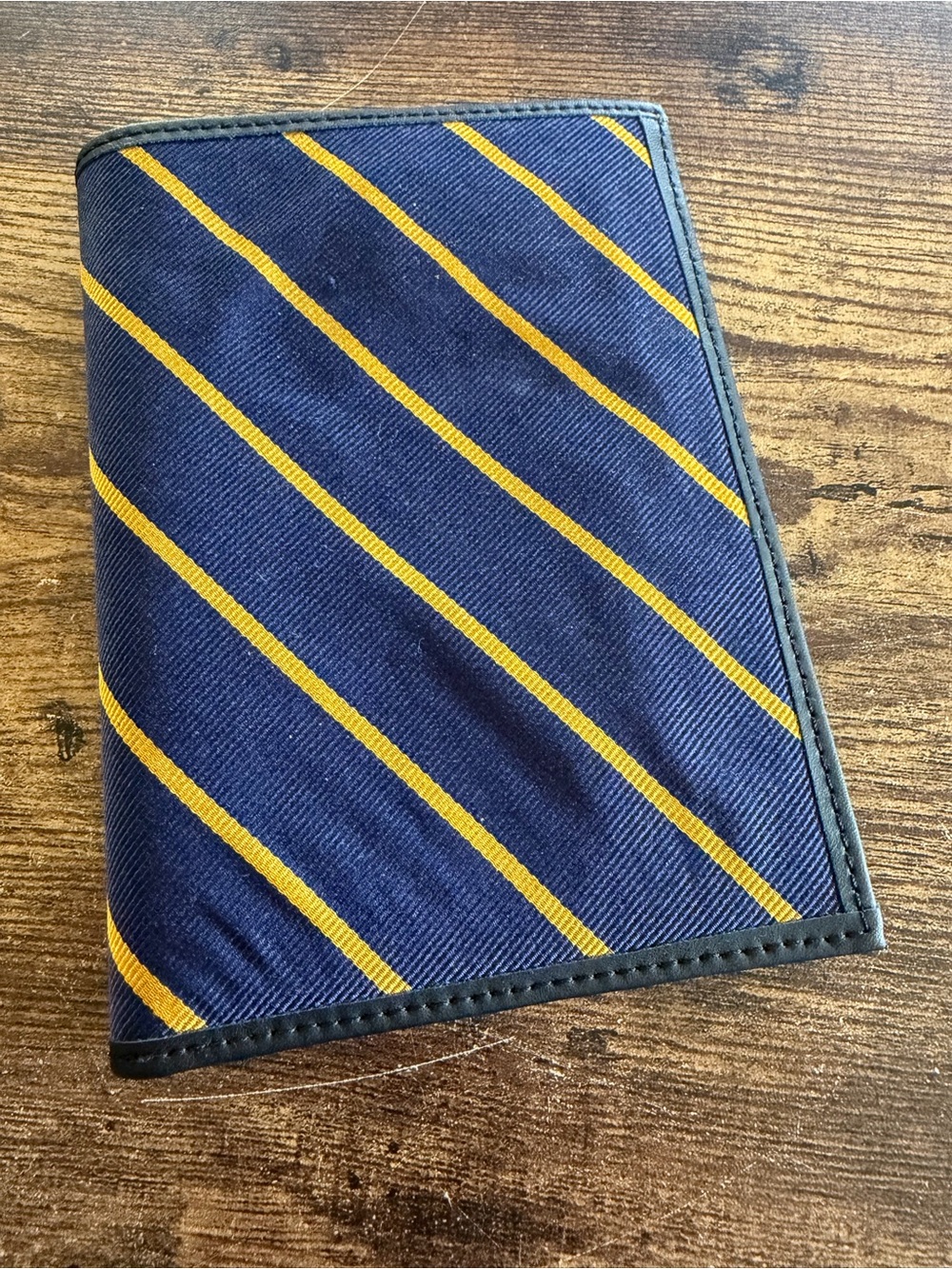Brooks brothers Navy and Yellow Striped Men's wallet